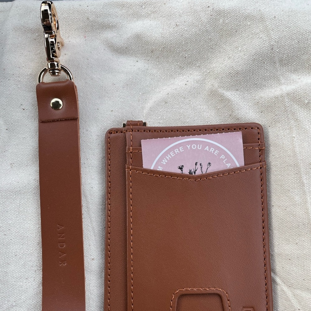 Cognac Tan Denner Wallet